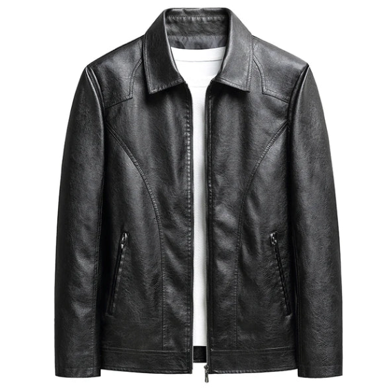 Spring Autumn Men Casual Motorcycle Biker Jacket Coats Mens Vintage Outwear Leather Jacket Man Fashion Jacket Male Plus Size 8XL